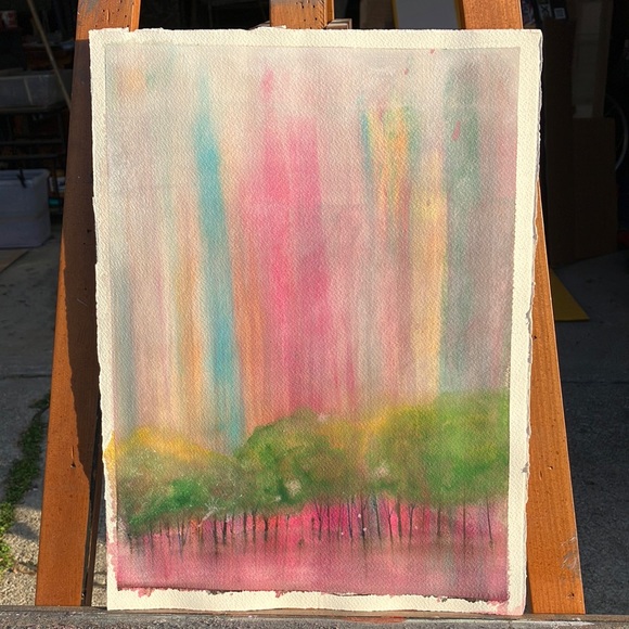 “Pixies, the Manic Kind” / Watercolor on Paper / Original Art - Picture 1 of 1